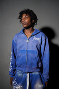 SUNFADE HOODIE [BLUE]
