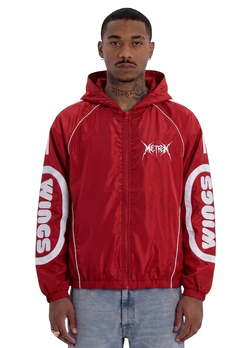WINDBREAKER HOODIE [RED]