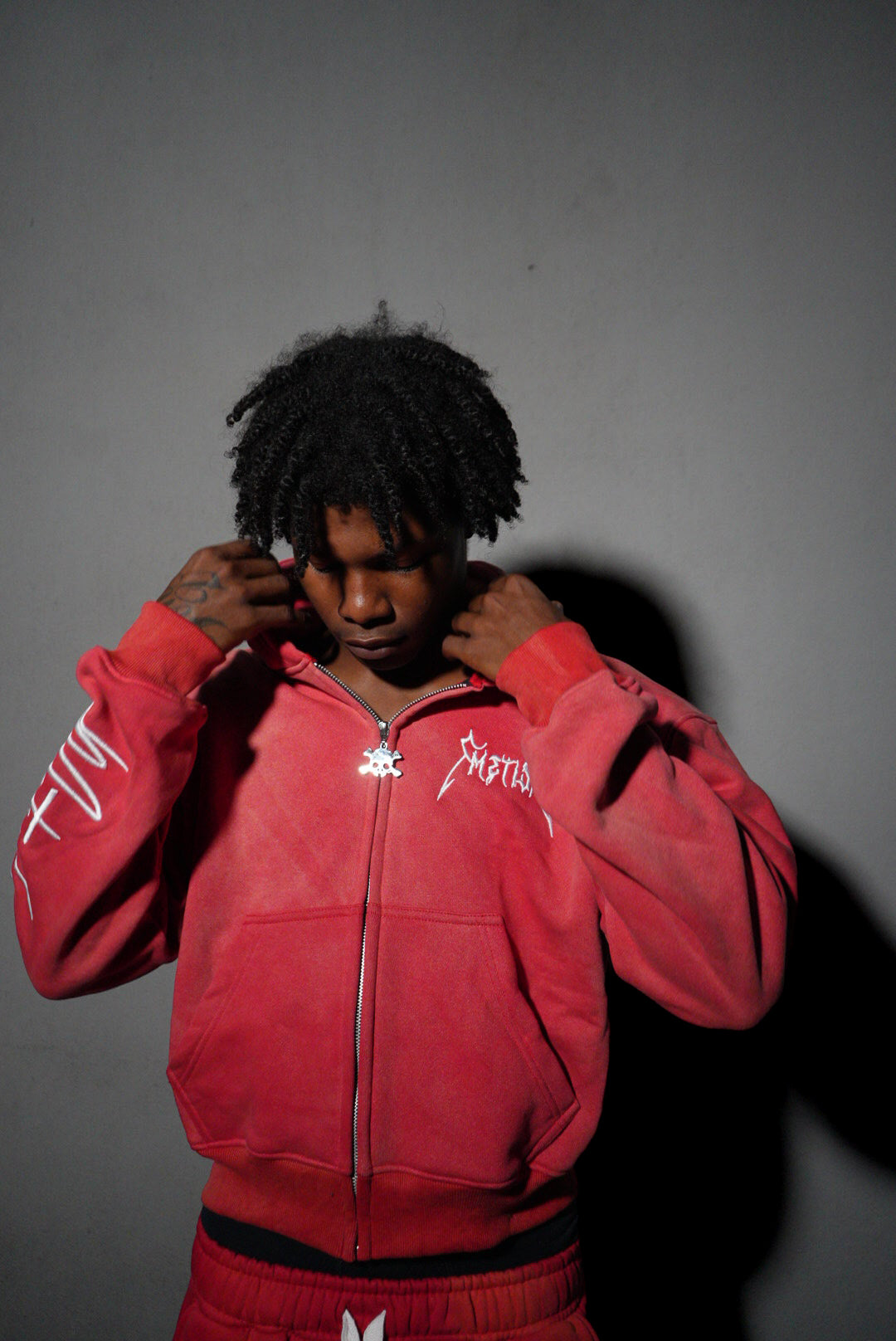 SUNFADE HOODIE [RED]