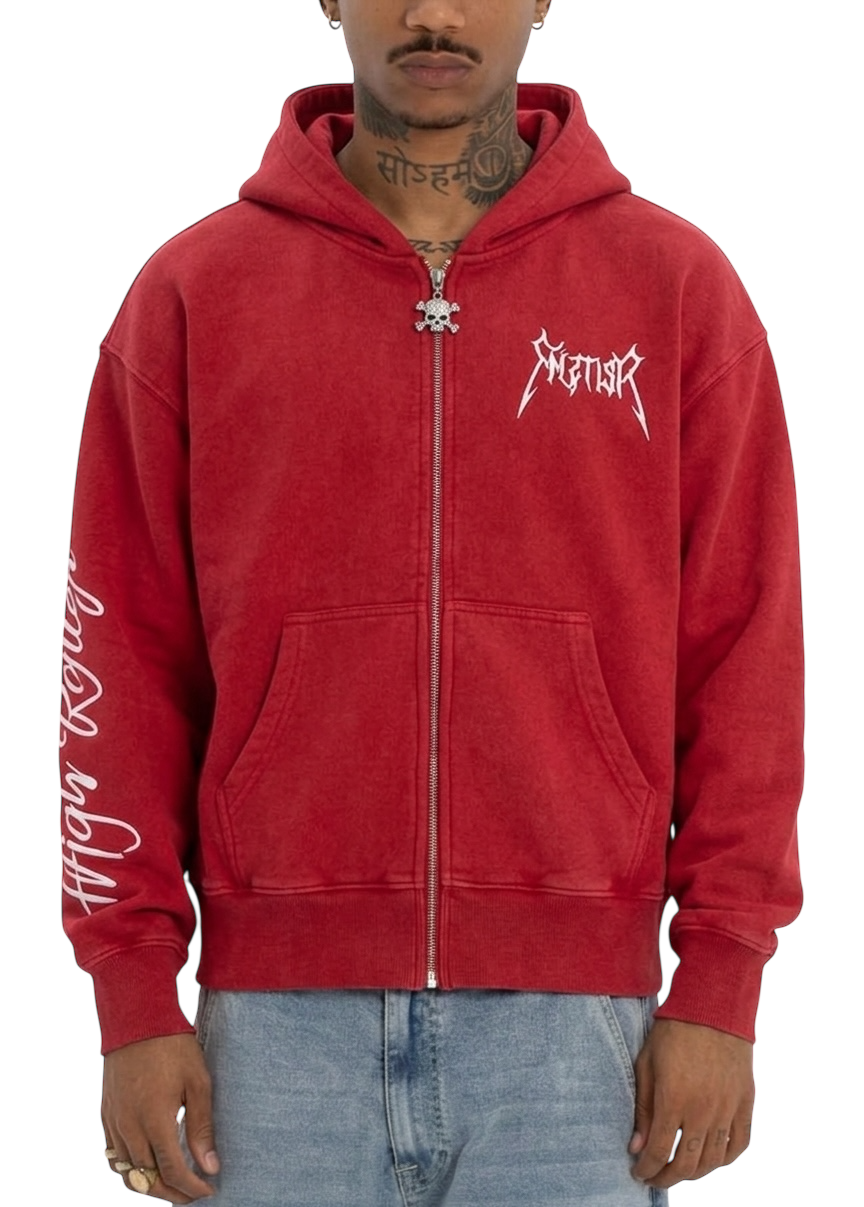 SUNFADE HOODIE [RED]