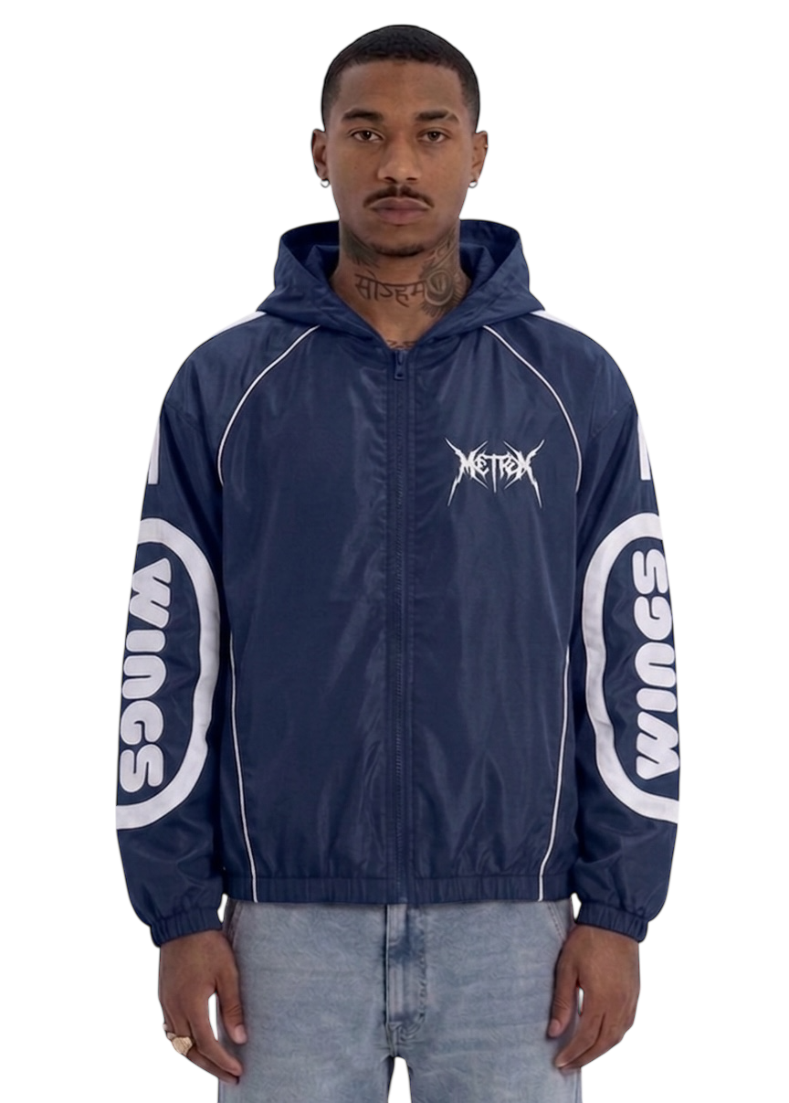 WINDBREAKER HOODIE [Blue]