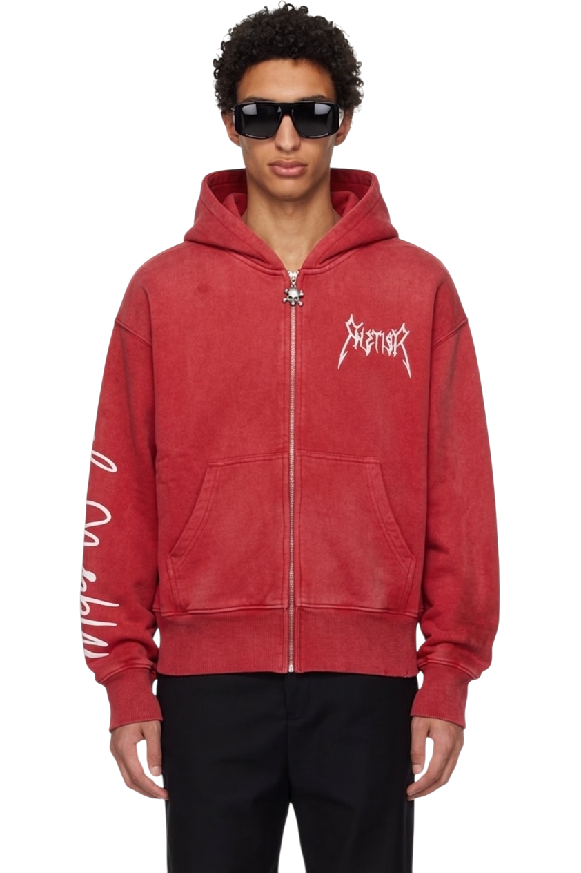 SUNFADE HOODIE [RED]